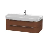 Тумба под умывальник, Duravit Happy D.2, 117,5х48, орех американский (H26367-13) - Фото 1